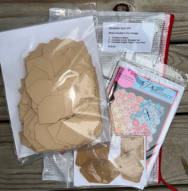 Pack of Paper Pieces Quilting Rulers and Templates for Patchwork